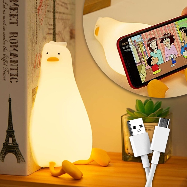 Una adorable lámpara de silicona de pato | DUCKY
