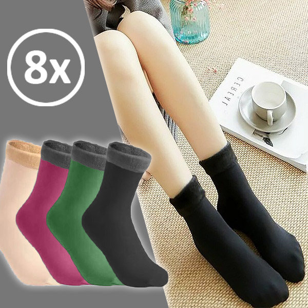 Calcetines térmicos de terciopelo (8 pares) VELVOCKS