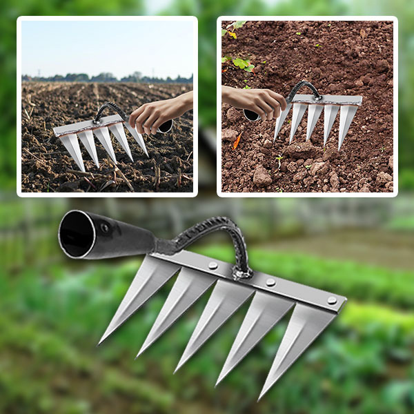 Herramienta multifuncional de jardinería para el mantenimiento del suelo | PRONGSPRO